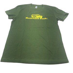 Classic Girl Women's Size XL Hummers Suck Short Sleeve Tee New Without Tags